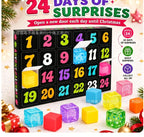 2027 New Christmas Advent Calendar 24 Days Surprise Mini Squish Sensory