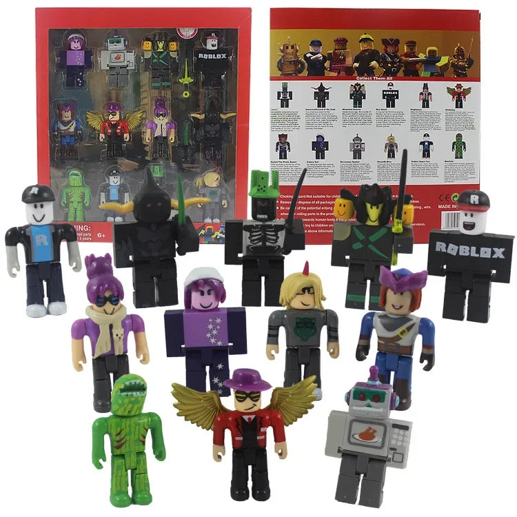 New Roblox Game Virtual Figures Toy Set Collection Doll PVC Model Anime Figuras Desktop Decor Toys