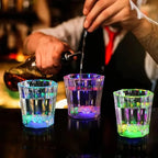 LED Light-Up Shot Cups – 6, 12 or 24 Pack