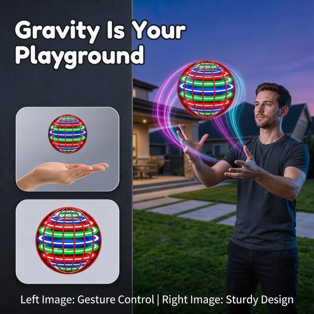 Pro Magic Flying Suspension Ball with Colour LED