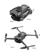 original GT60 Drone 4.3-inch Large Screen Foldable drone 8K HD Dual Camera Gps Brushless Optical Avoidance Airdrop RC Quadcopter