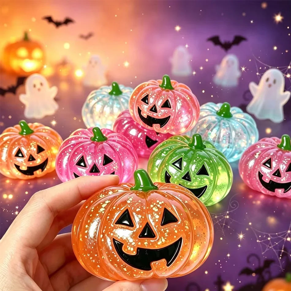 Halloween Pumpkin Maltose Stress Ball ,Soft Slow Rebound Halloween  gifts