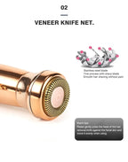 4-in-1 Rechargeable Women's Epilator & Facial Trimmer