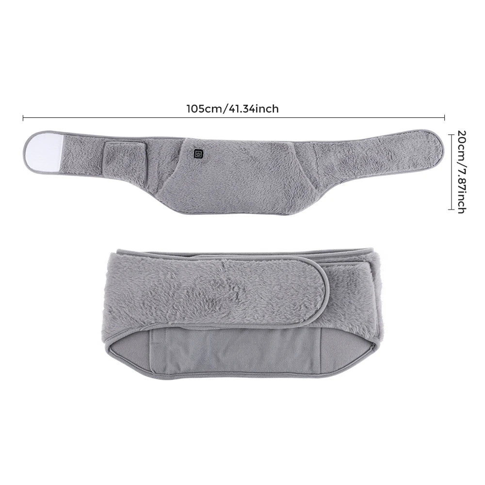Electric Graphene Heating Pad 3 Levels Abdominal Warmer USB Recharging Cold-Proof Uterine Belt Hand & Waist Warming Pad