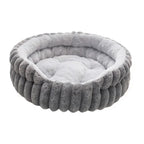 Home Plush Winter Cat Nest Dog Nest Warm Detachable and Washable Round Cat Nest Pet Bed Seasonal Universal Decoration