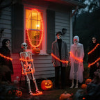 Halloween Plastic Chain String Lights – 2m or 3m, 8 Modes