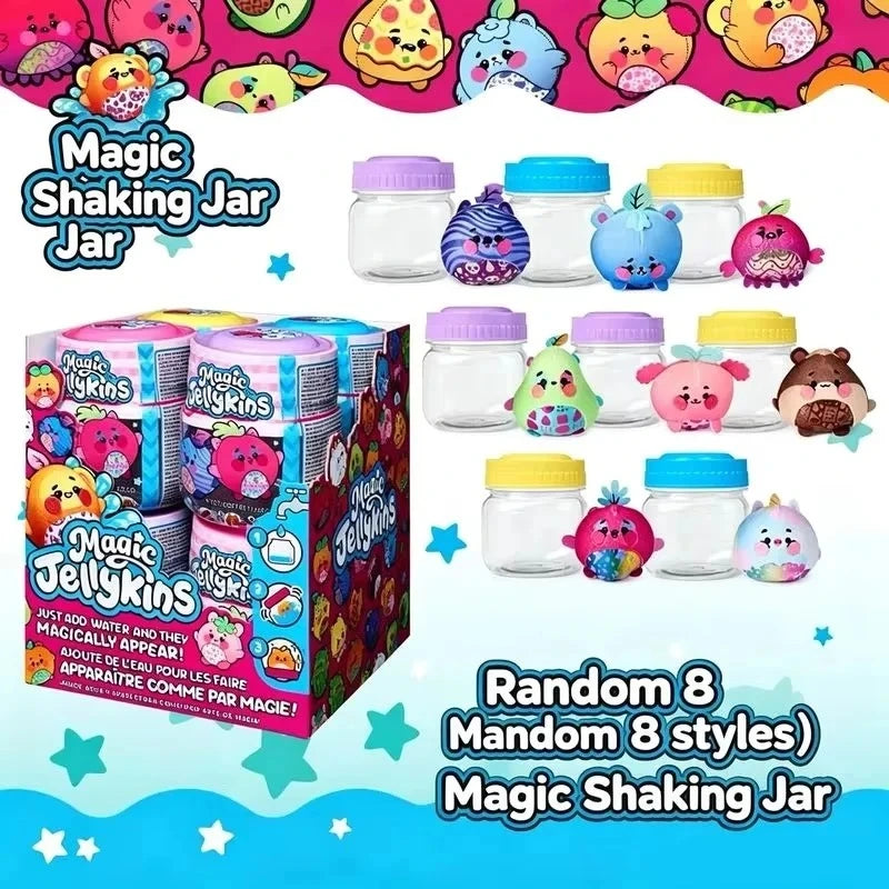 Magic Shaking Jar Jellykins Blind Box Water‑Activated Cute Soft