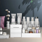 New Drawer Makeup Storage Box Dormitory Finishing Plastic Shelf