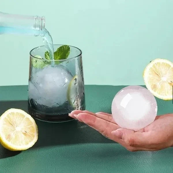 1/10PCS Kitchen Round Ice Balls Mold Ice Ball Maker