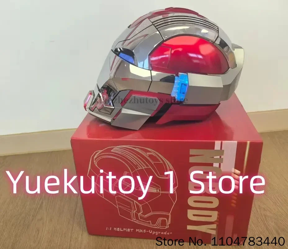 Wearable Iron Man Mk5 Helmet Toy with Arm Cannon Role Play  Green Goblin Designs