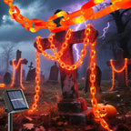 Halloween Plastic Chain String Lights – 2m or 3m, 8 Modes