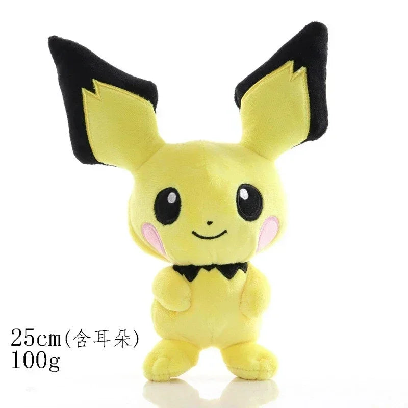 Pokémon Pikachu & Pichu Plush Toys — 20cm