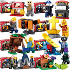 Roblox Model Toy 8 Styles Child Assembly Building Blocks Virtual World Games Figures Toy