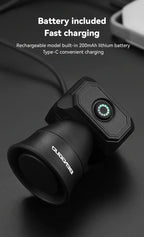 Bicycle Horn Mountain Bike Battery/USB Charging Waterproof Electronic Bike Bell Riding Equipment Children's Scooter Accessories