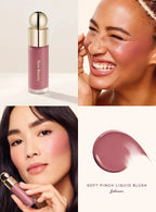 Hot Rare Beauty Happy Hope Joy Alive Love Lucky Liquid Blush Lip Gloss Highlighter Brightening Cushion Makeup With Box Gifts
