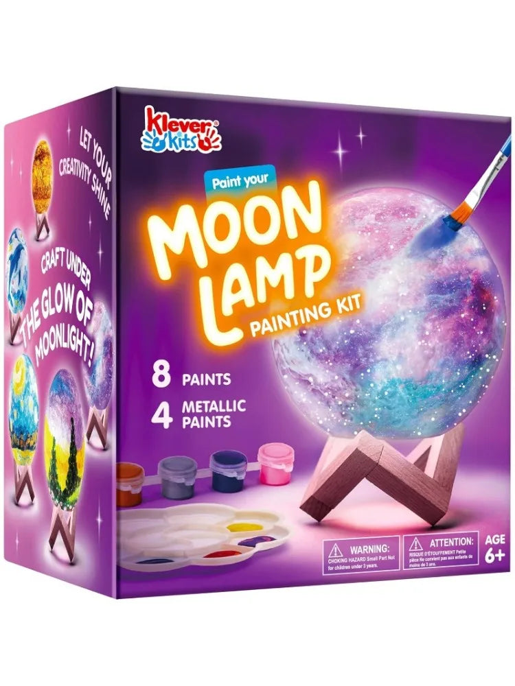 JOYFY DIY Moon Night Light toys Paint 3D Chirstmas