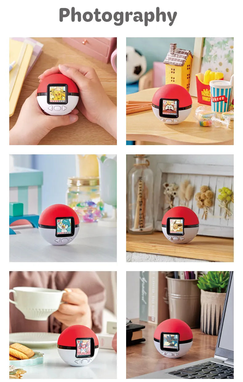 Takara Tomy Tomica Pokémon Spirit Ball Touchy-Feely Dual Language Electronic Pet Machine Interactive Children's Festival Gift