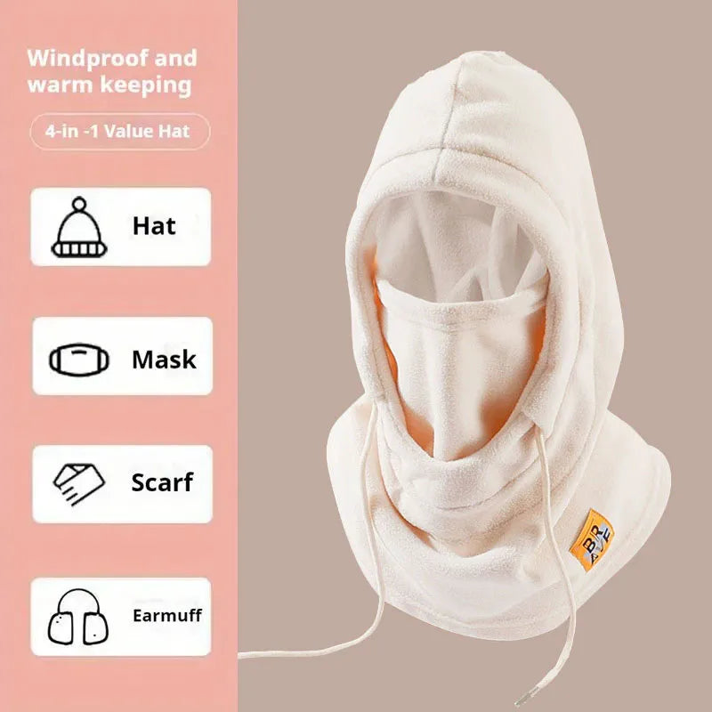3-in-1 Winter Hat, Mask & Neck Warmer