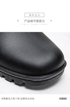 Couple's Short-Tube Non-Slip Plastic Rain Boots, Outdoor Commuting Waterproof Shoes, Pvc One-Piece Molded Women's Water Boots,