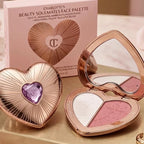 Makeup sets CT Lipstick Light Pink Medium Pink Plumps Gloss Lip Tint Heart-shaped Two-tone Blush Lip Liner Eyeshadow Palette