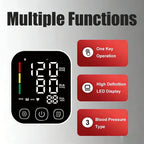 Rechargeable Upper Arm Blood Pressure Monitor