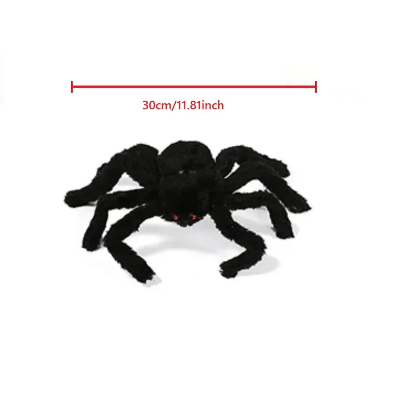 Giant Halloween Spider Decoration for Indoor & Outdoor Use