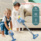 Kids Simulation Electric Vacuum Cleaner Toy Set Housekeeping Role Play Educational Toys for Toddlers Perfect Gift for Girls Boys