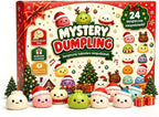 Christmas Squishy Advent Calendar 24 Day Countdown Surprise Box Dumpling Squishies Slow Rebound Squeeze Sensory Gift Decor