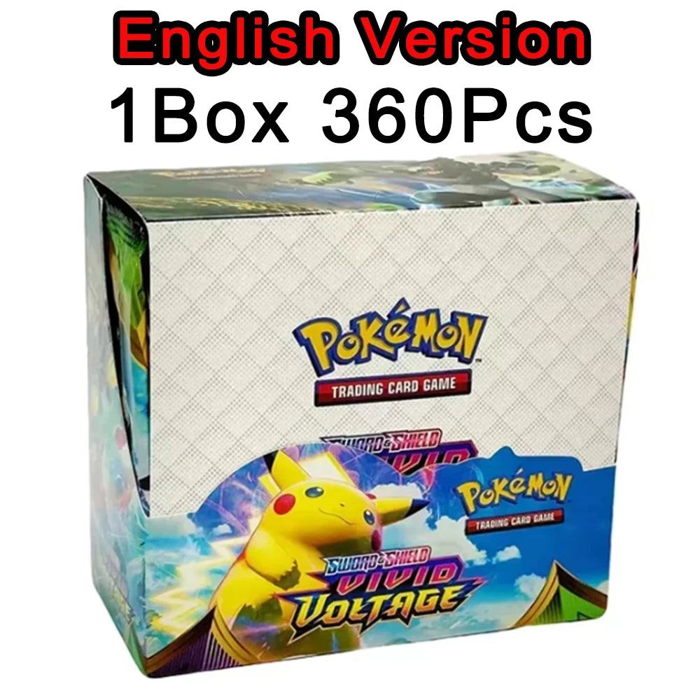 Pokémon English Trading Card Booster Box — 360 Cards