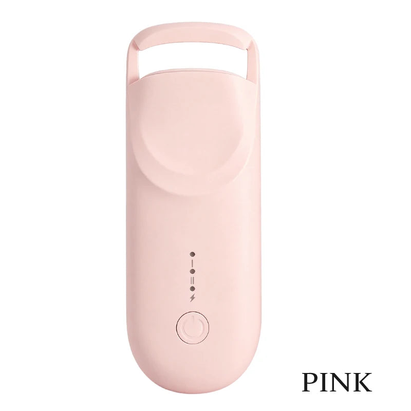 Electric Heated Eyelash Curler with Eyelash Card Makeup Eye Lashes Curler Tool Long Lasting Lash Extension Perm Eyelashes Clip