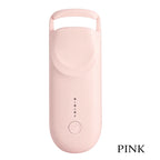 Electric Heated Eyelash Curler with Eyelash Card Makeup Eye Lashes Curler Tool Long Lasting Lash Extension Perm Eyelashes Clip