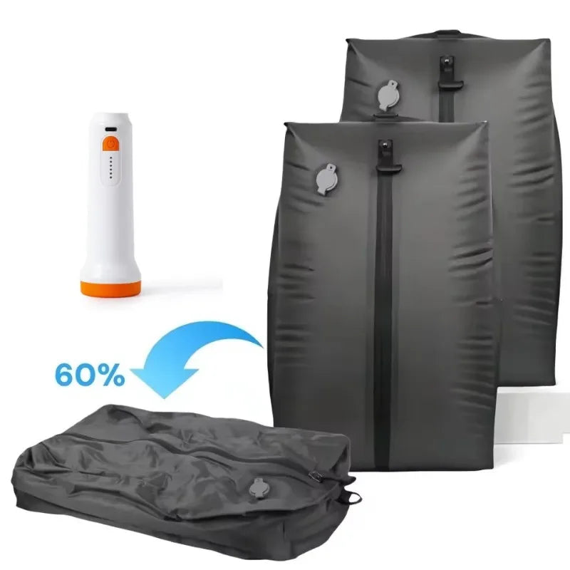 17L Vacuum Storage Bags and Air Pump, Waterproof Vacuum Storage Bags