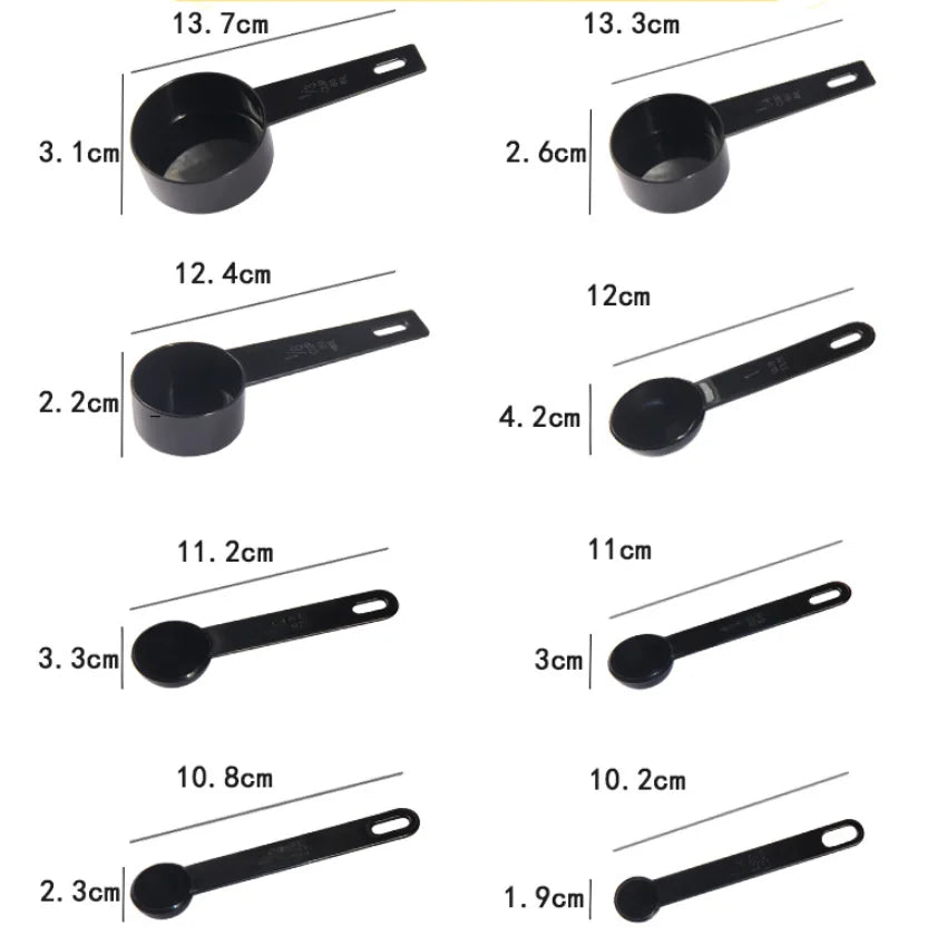 5/10Pcs Measuring Tools Kitchen Measuring Spoons Teaspoon Sugar Scoop Cake Baking Flour Measuring Cups Kitchen Measuring Spoons