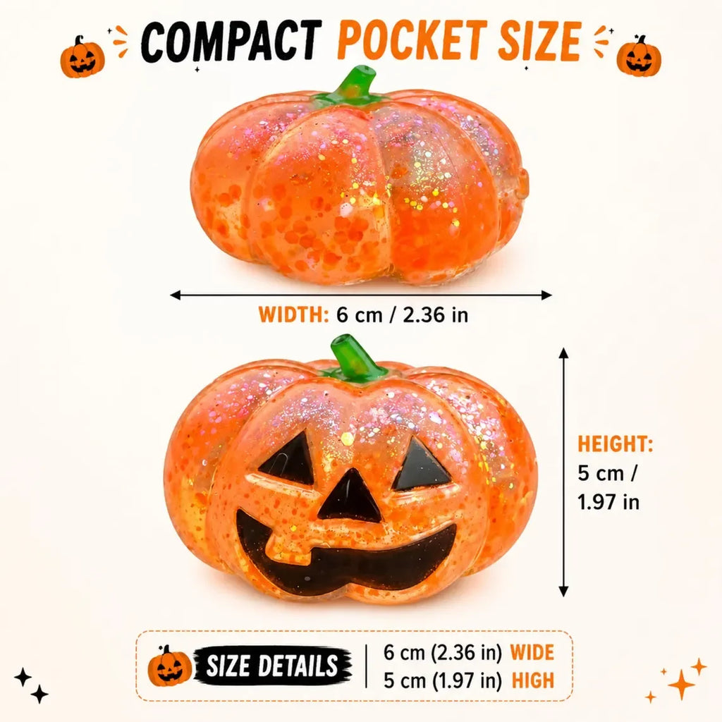 Halloween Pumpkin Maltose Stress Ball ,Soft Slow Rebound Halloween  gifts