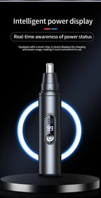 Mini Pocket Nose Hair Trimmer Painless Clipper Nose Ears Hair Eyebrow Waterproof Portable Trimmer For Men Women