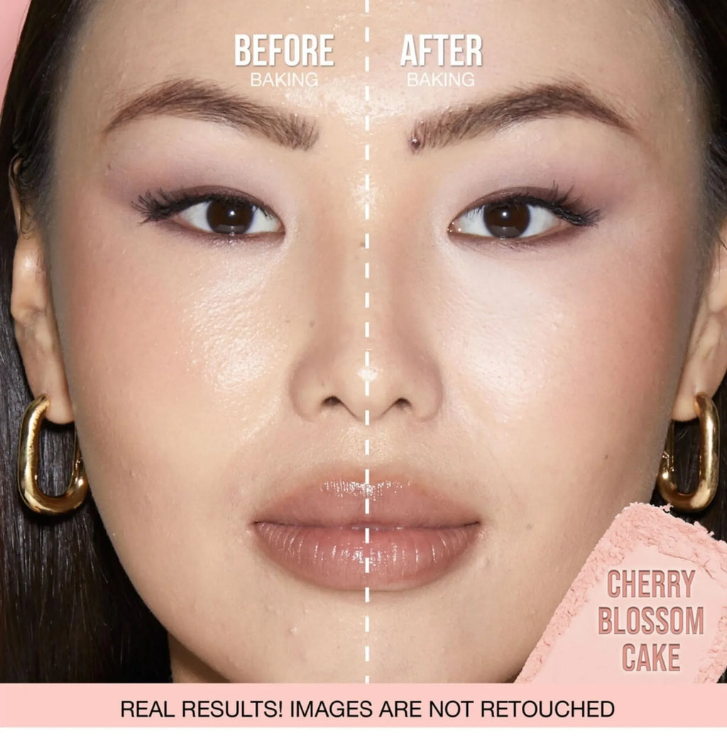 New Color Blocking Huda Easy Bake Fragrance Free Loose Baking and Setting Powder Beauty Oil Control Matte Makeup Setting Spray