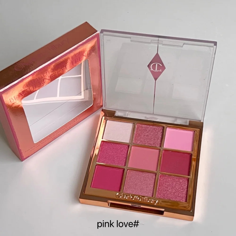 Charlotte Tilbury Eyeshadow & Pillow Talk Lip Makeup