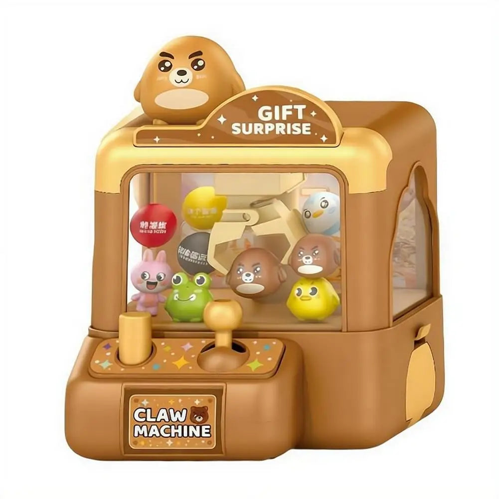 Mini Claw Machine Toy for Kids Portable Desktop Arcade Game Parent‑Child Interactive Grabber Machine Birthday Gift