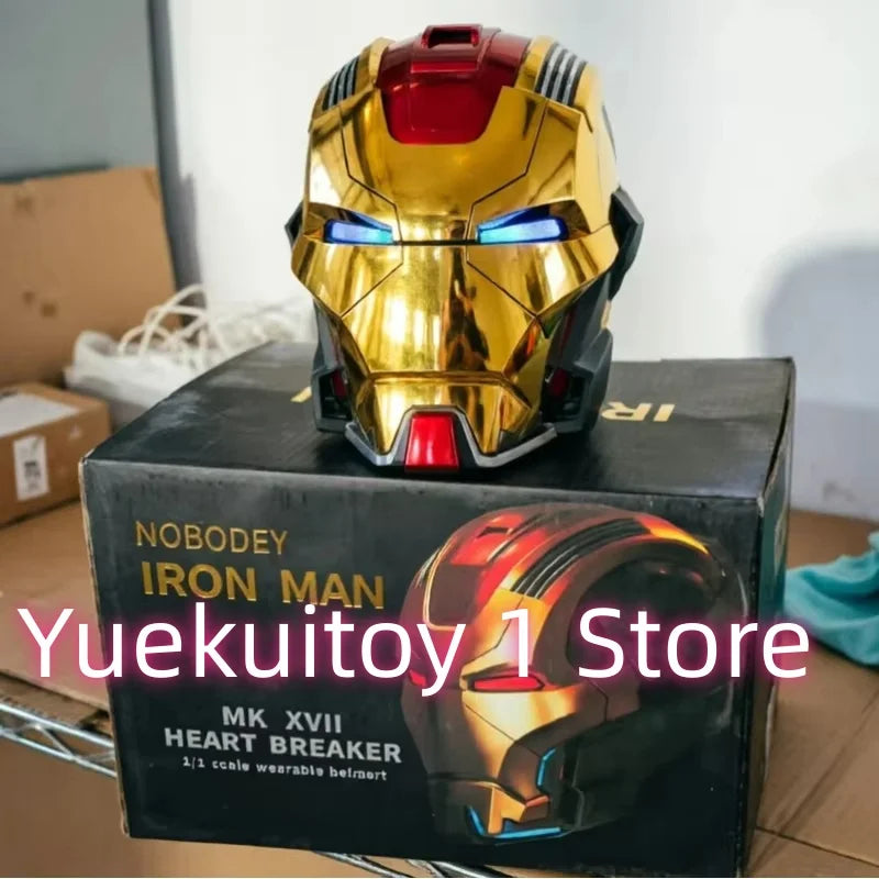Wearable Iron Man Mk5 Helmet Toy with Arm Cannon Role Play  Green Goblin Designs