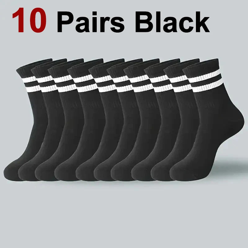 Plain Sports Socks — 5, 10 or 20 Pairs
