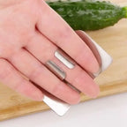 Stainless Steel Finger Guard for Slicing & Chopping