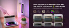 6-in-1 Bluetooth Alarm Clock – Wireless Charger, Speaker Night Light (3 Colors) for IPhone, Apple Watch, AirPods  iphone charger
