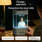 XIAOZHI AI Holographic Projection Companion Device 3D Stereo Bionic Interactive Smart Robot Voice Control Emotional Chat Gift