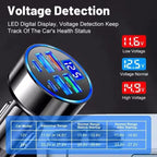 350W USB Car Charger PD QC3.0 USB C Car Phone Charger  Quick Charge ﻿