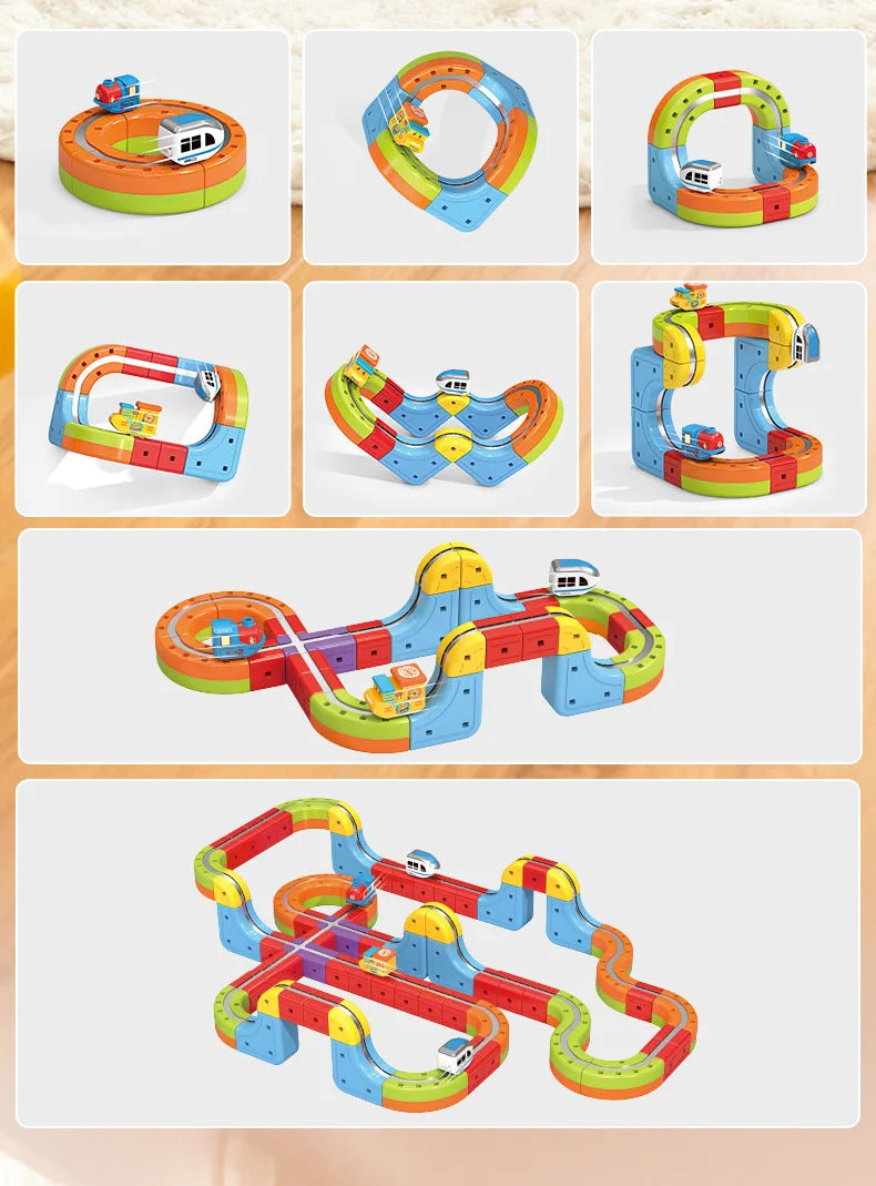 Electric Magnetic Levitation Train Set for Kids