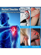 2026Heated Shoulder Heating Pad Bracket Vibrating Knee Heating Pad,Elbows, And Shoulders Warm And Relieving Exercise, Fitness