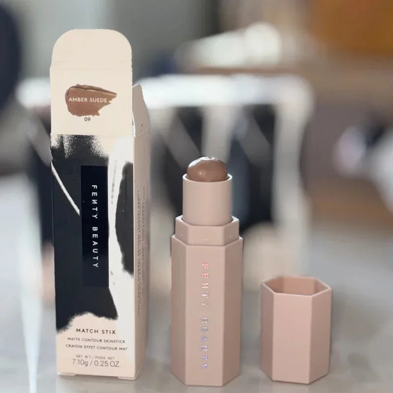 Fenty Beauty Multi-color Contour Stick Concealer Facial 3D Diamond Highlight Non Fading Water Gloss Lip Glaze Gloss Cosmetics