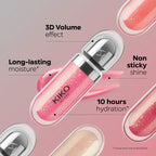 Kiko 3D Mirror Lip Glaze – Waterproof & Long-Lasting