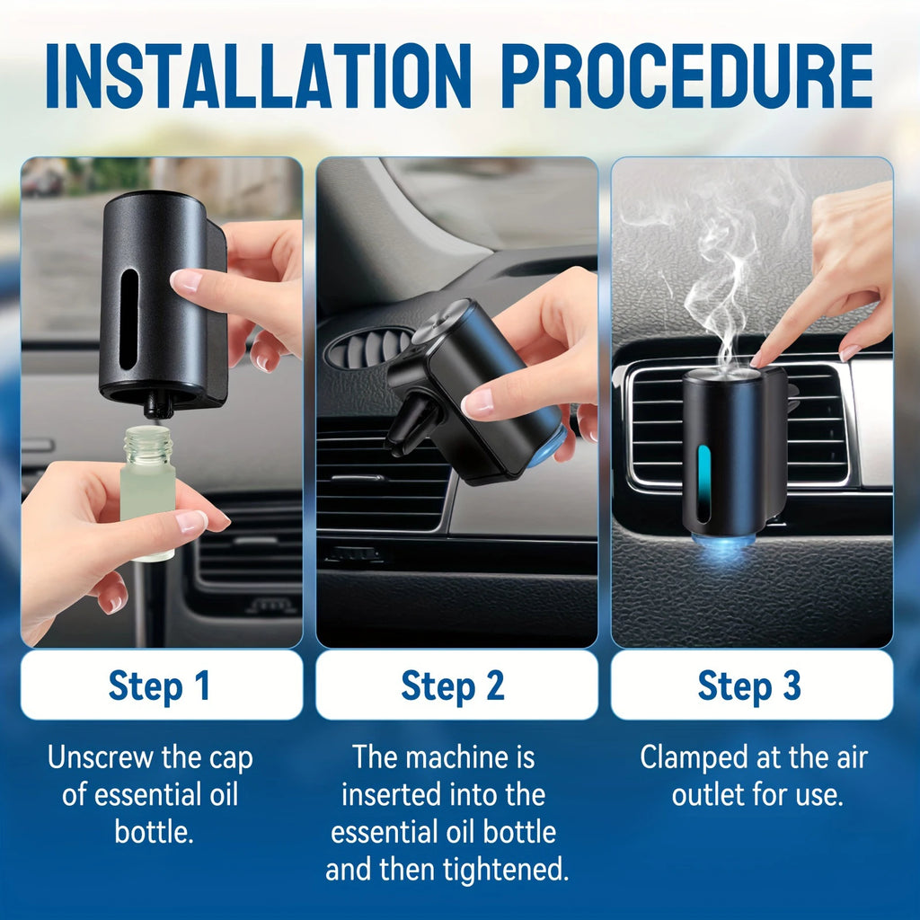 Smart Car Air Aromatherapy Diffuser Car Air Fresheners Humidifier Aromatherapy Car Air Freshener Removing Odors Car Accessories