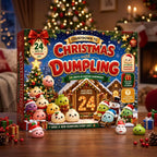 Christmas Squishy Advent Calendar 24 Day Countdown Surprise Box Dumpling Squishies Slow Rebound Squeeze Sensory Gift Decor